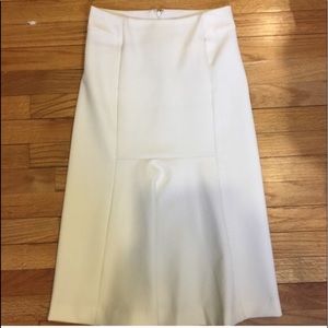Madewell white skirt